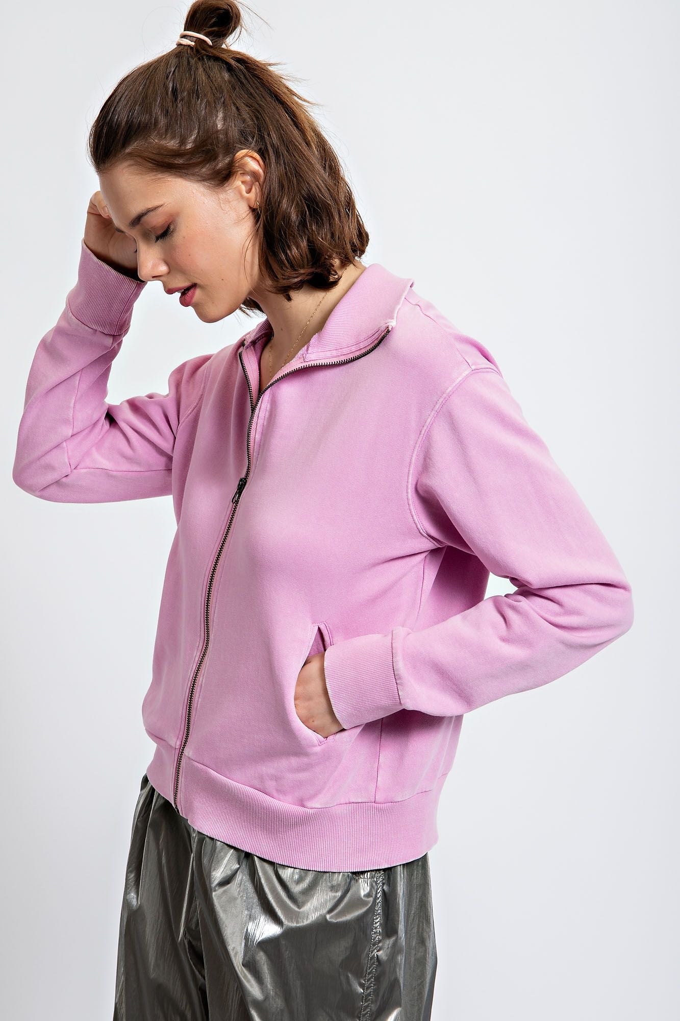 STONE ZIP JACKET