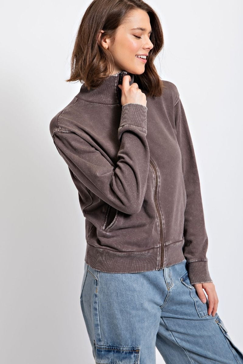 STONE ZIP JACKET