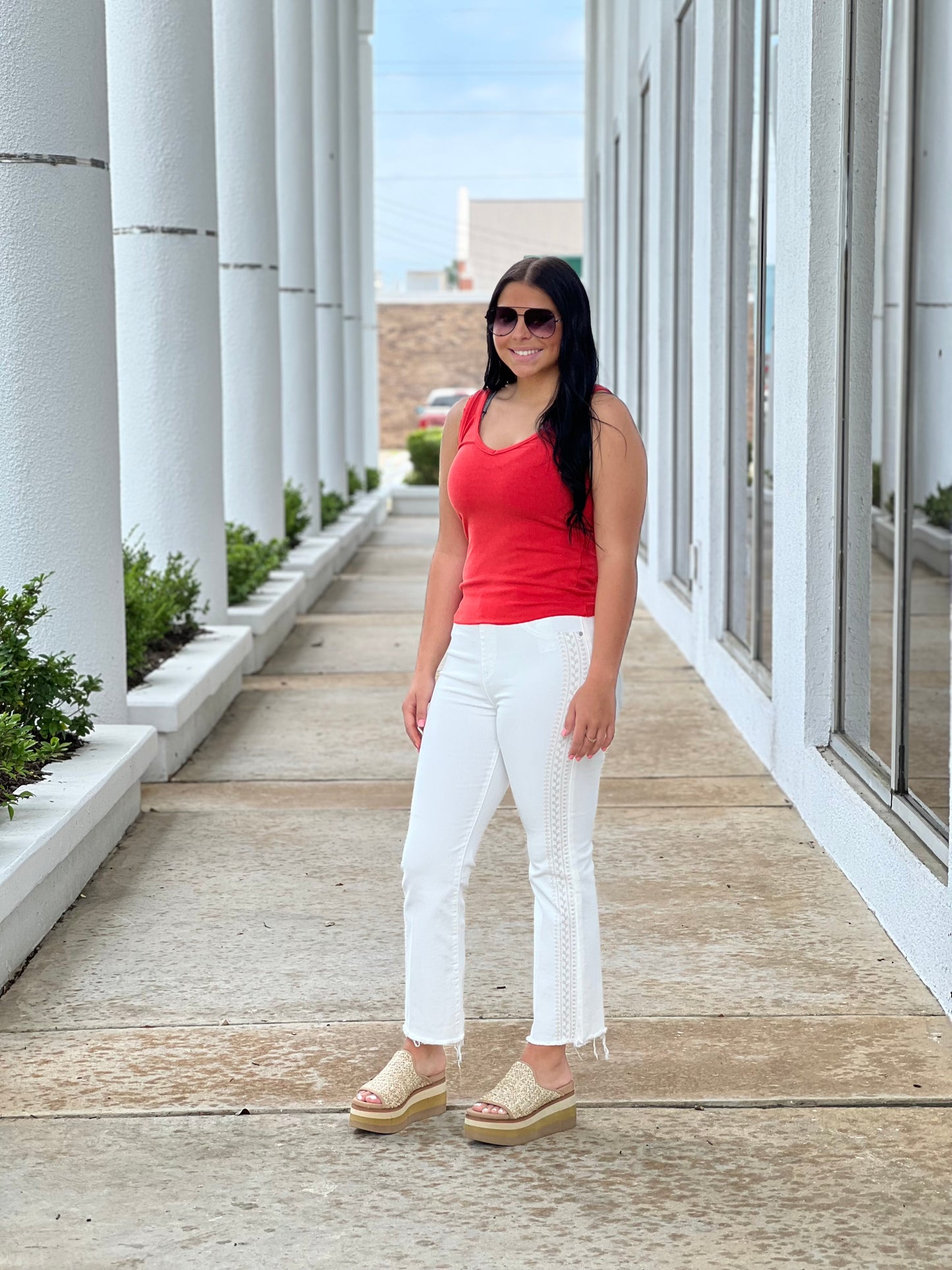 CHLOE CROP FLARE