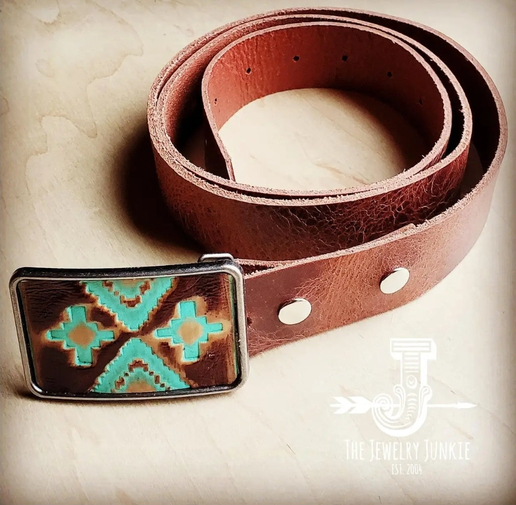 NAVAJO LEATHER BELT