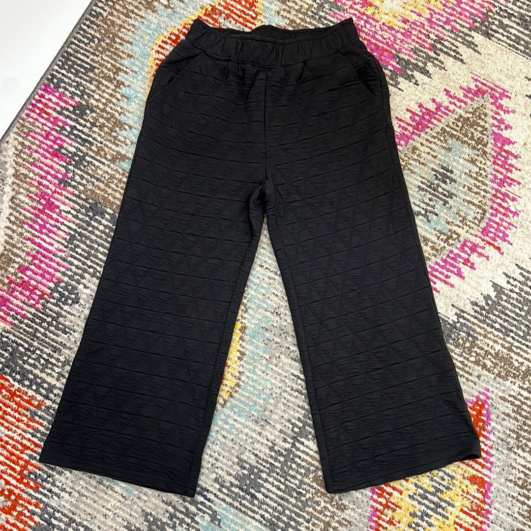 QUILTED JOGGERS