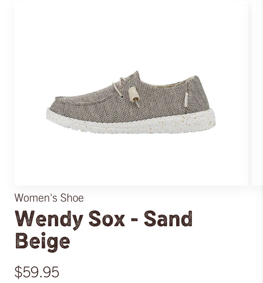 WENDY SOX SAND BEIGE