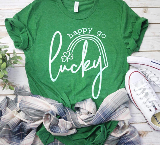 HAPPY GO LUCKY TEE