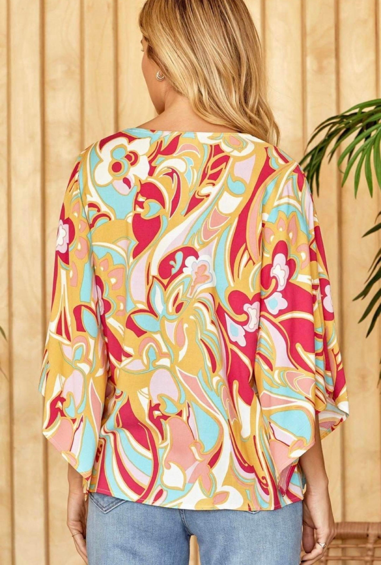 THE EMILY MULTI SWIRL TOP