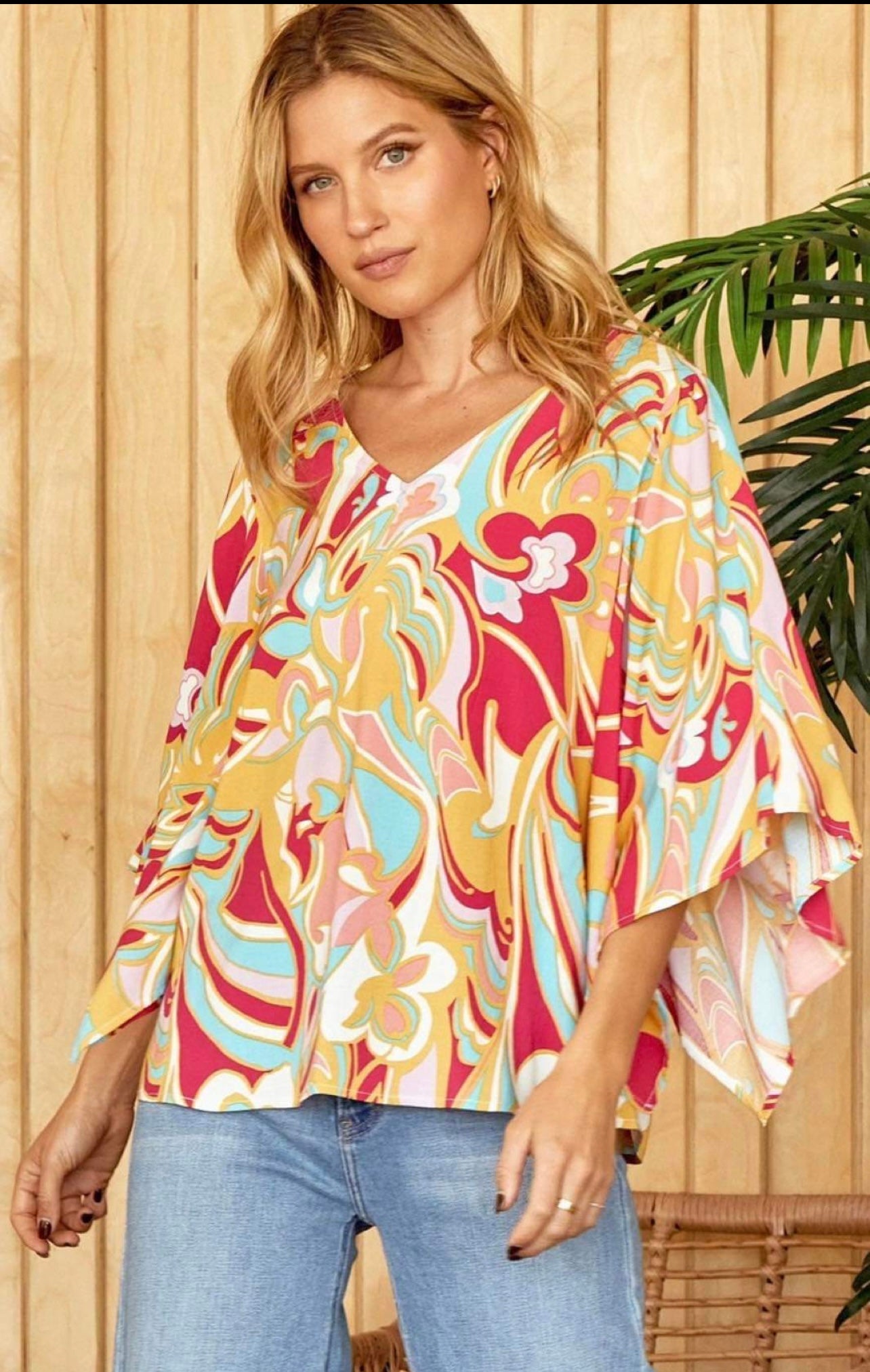 THE EMILY MULTI SWIRL TOP